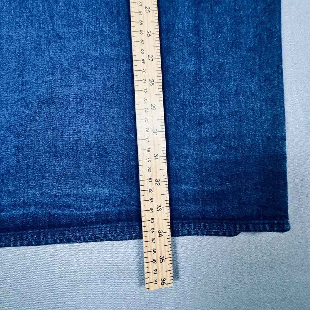 Vtg New 1996 Denim Wrap Skirt Womens 12 Blue Backroad Blues Boho Western Prairie
